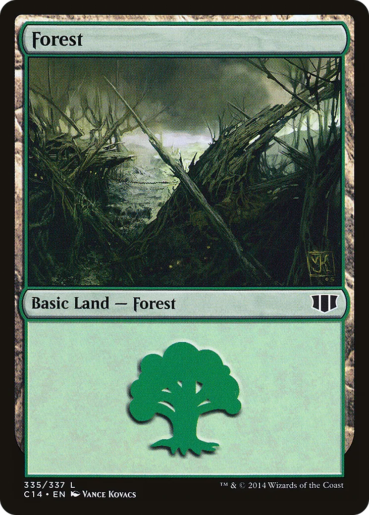 Forêt — Commander 2014 — Magic: The Gathering