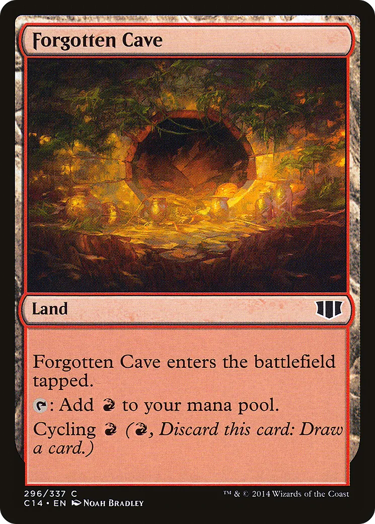 Forgotten Cave — Commander 2014 — Magic: The Gathering