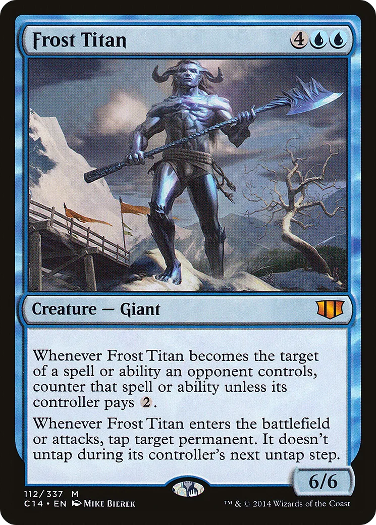 Frost Titan — Commander 2014 — Magic: The Gathering