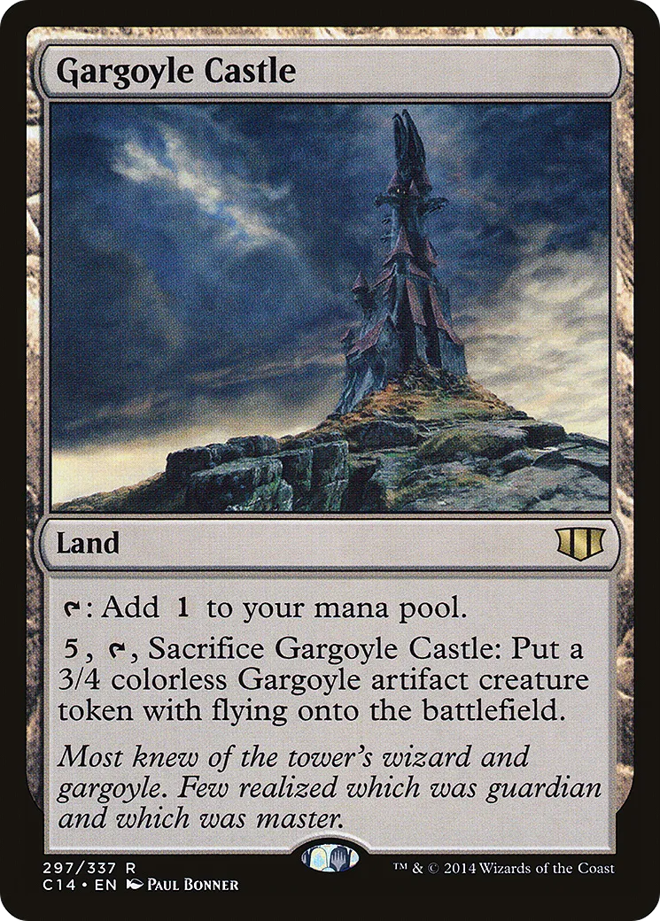 Château de la gargouille — Commander 2014 — Magic: The Gathering