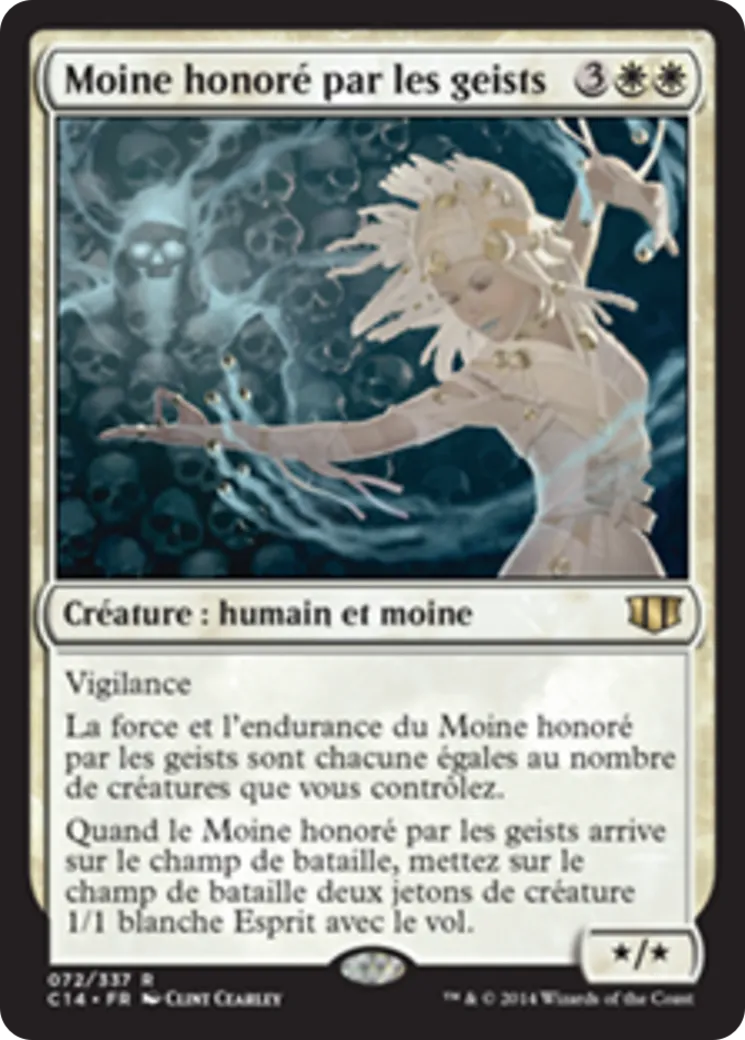 Moine honoré par les geists — Commander 2014 — Magic: The Gathering