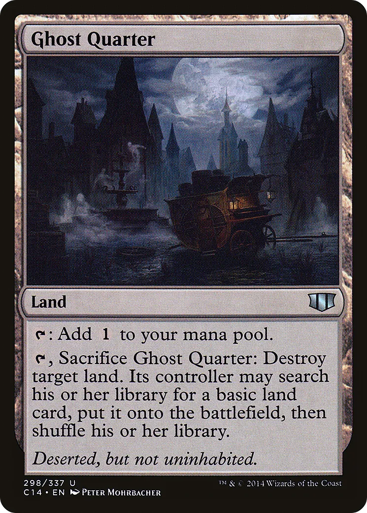 Ghost Quarter — Commander 2014 — Magic: The Gathering