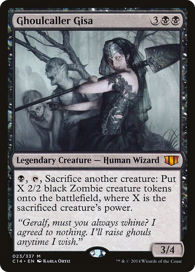 Ghoulcaller Gisa — Commander 2014 — Magic: The Gathering