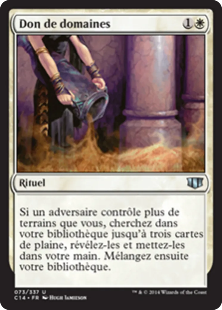 Don de domaines — Commander 2014 — Magic: The Gathering