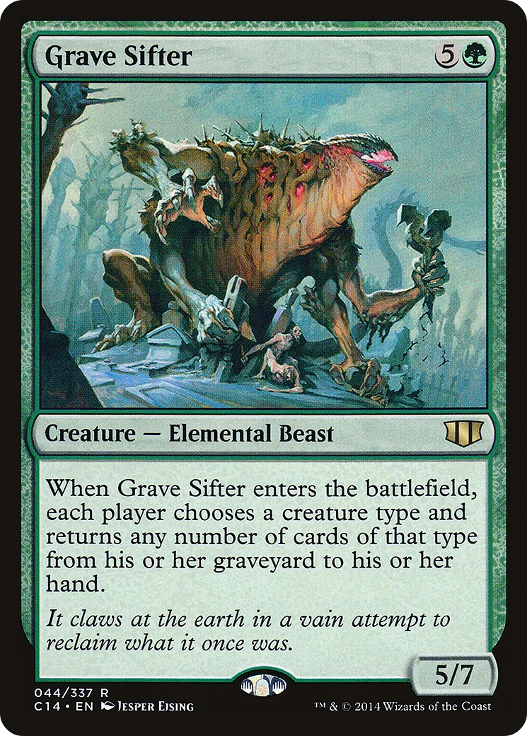 Grave Sifter from Commander 2014 - Magic: The Gathering