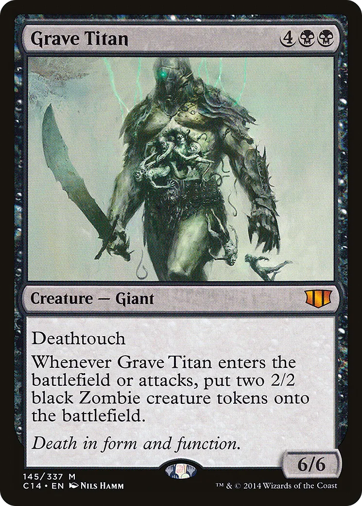 Titan des tombes — Commander 2014 — Magic: The Gathering