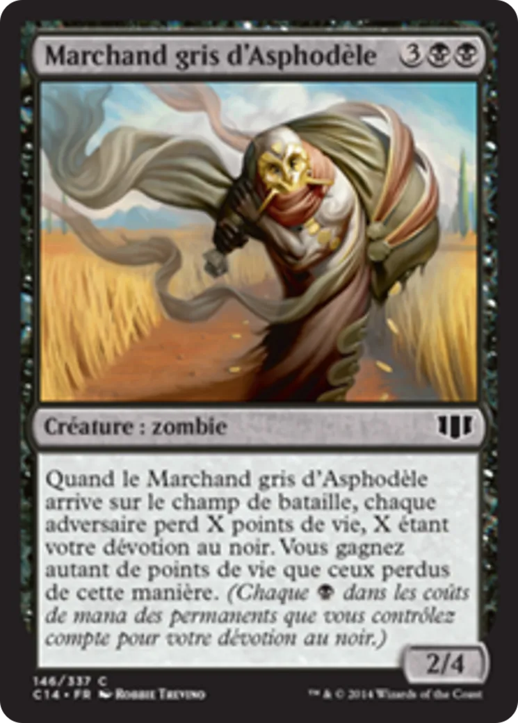 Marchand gris d'Asphodèle — Commander 2014 — Magic: The Gathering