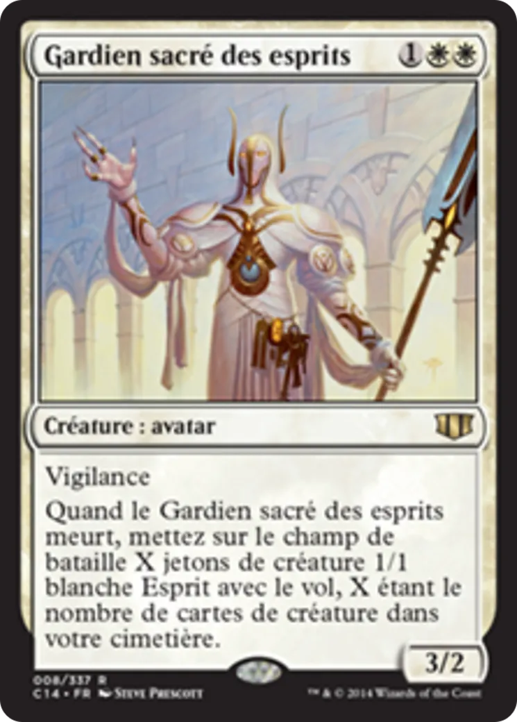 Gardien sacré des esprits — Commander 2014 — Magic: The Gathering