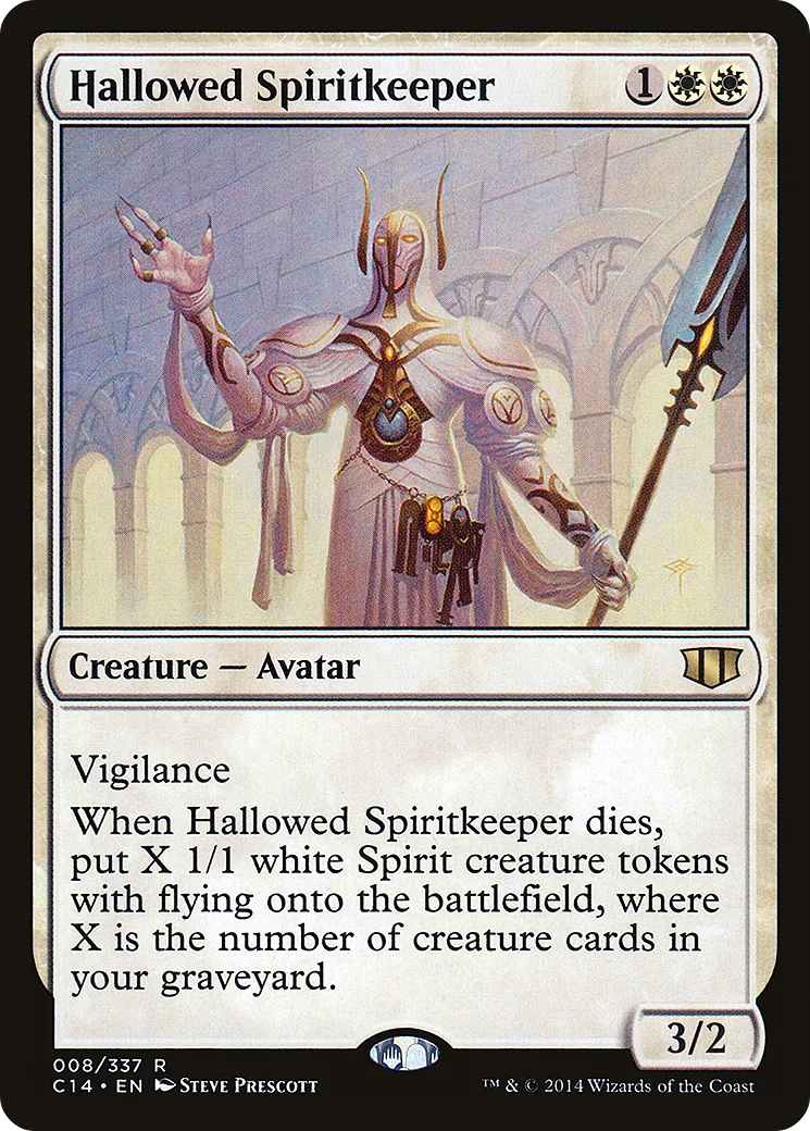 Hallowed Spiritkeeper — Commander 2014 — Magic: The Gathering