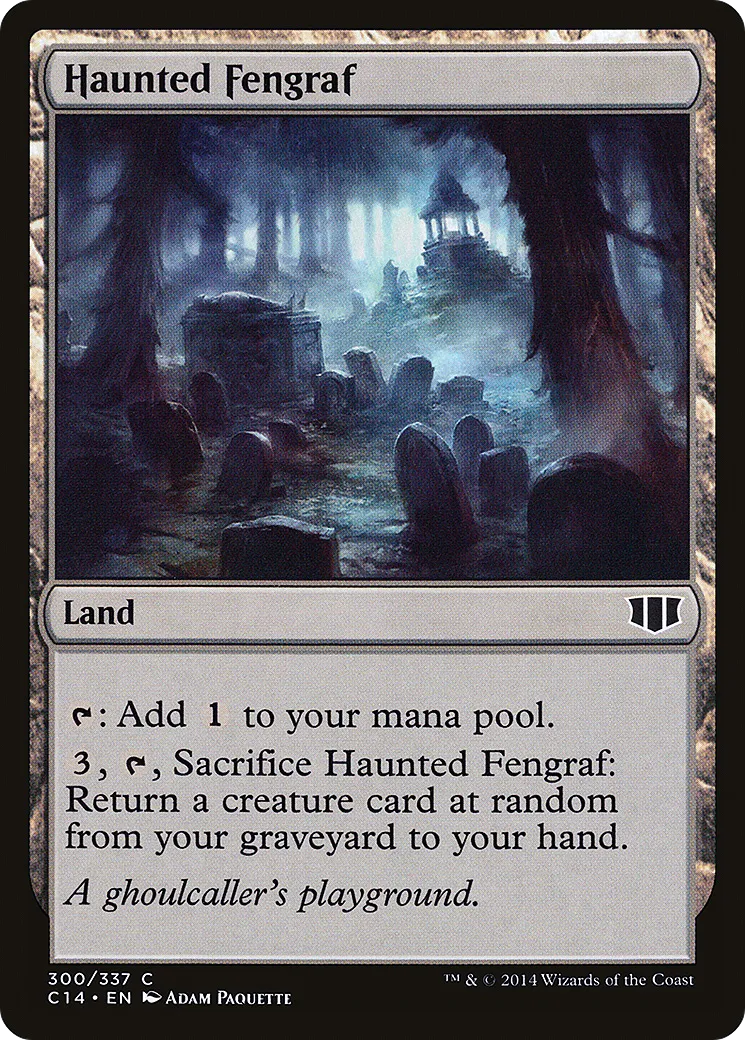 Haunted Fengraf — Commander 2014 — Magic: The Gathering