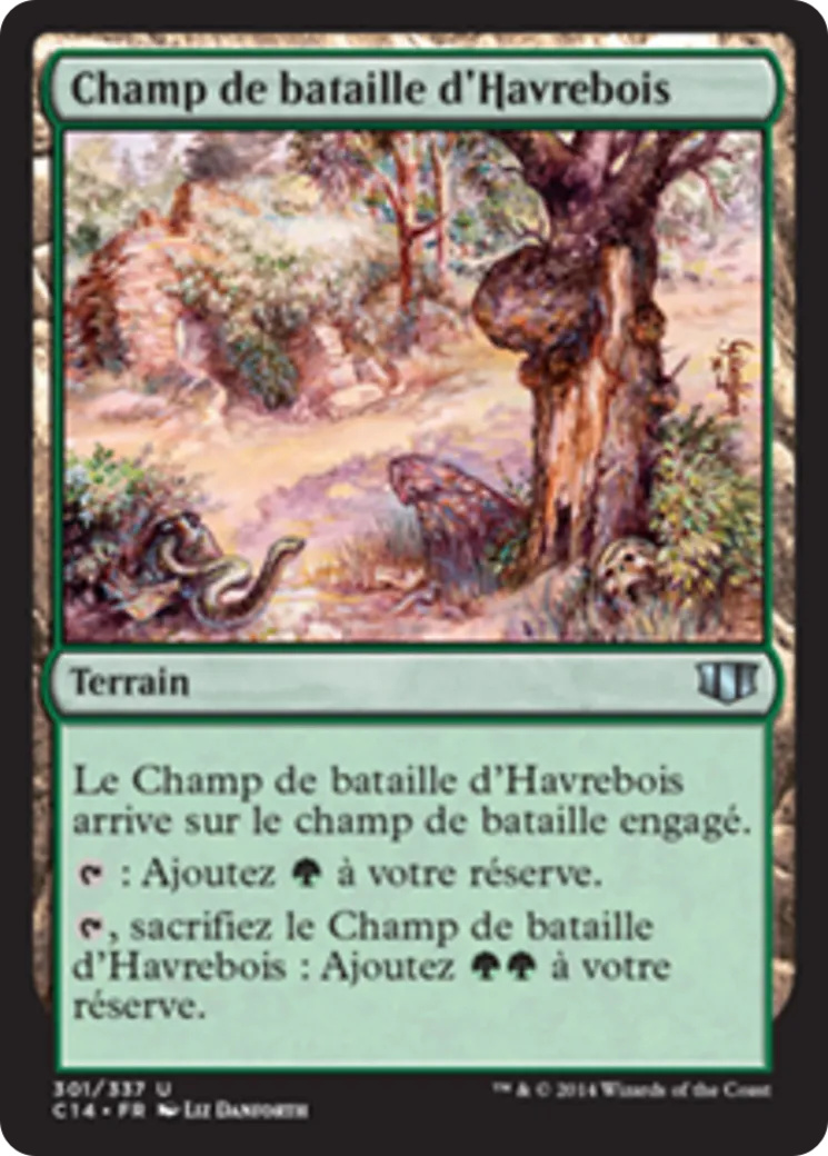 Champ de bataille d'Havrebois — Commander 2014 — Magic: The Gathering