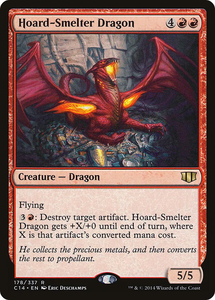 Hoard-Smelter Dragon — Commander 2014 — Magic: The Gathering