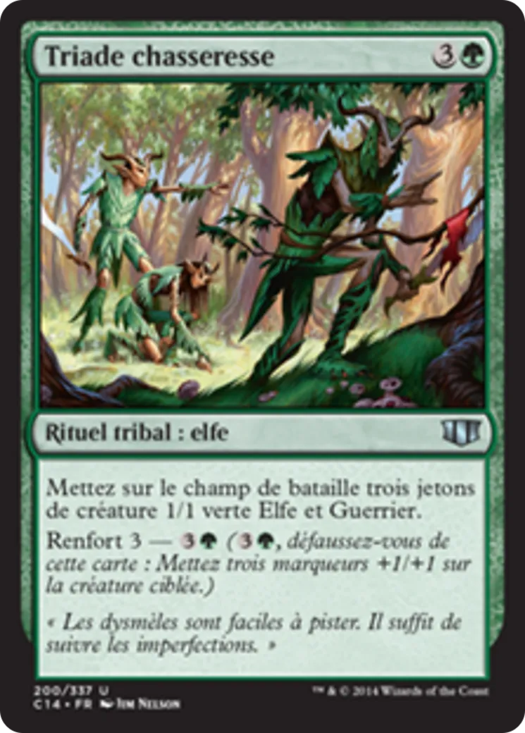Triade chasseresse from Commander 2014 - Magic: The Gathering