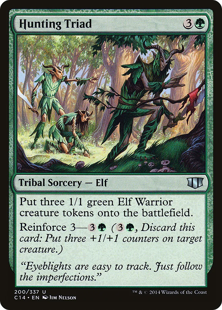 Hunting Triad — Commander 2014 — Magic: The Gathering