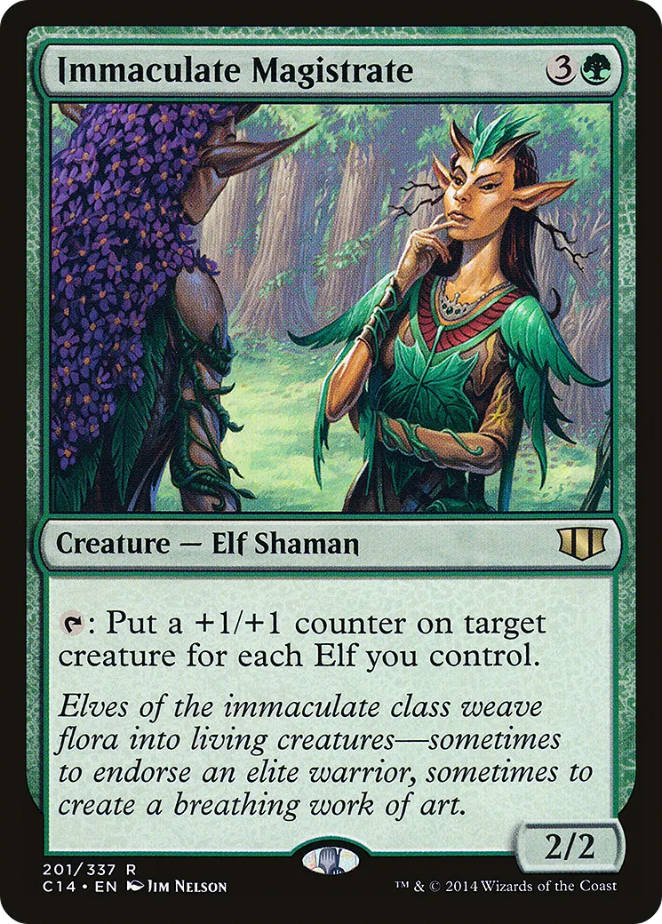Immaculate Magistrate — Commander 2014 — Magic: The Gathering