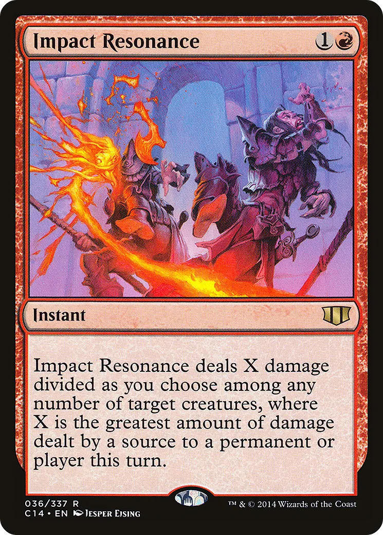 Impact Resonance — Commander 2014 — Magic: The Gathering
