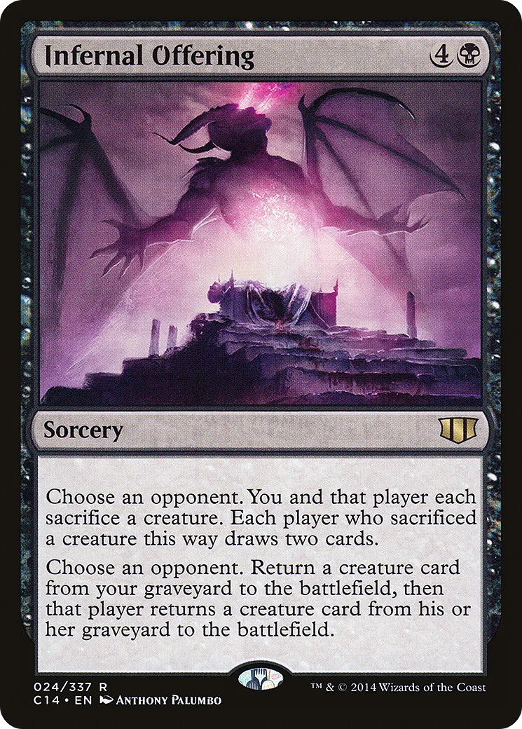 Infernal Offering — Commander 2014 — Magic: The Gathering