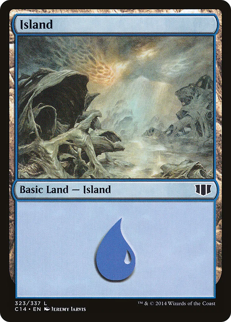 Island — Commander 2014 — Magic: The Gathering