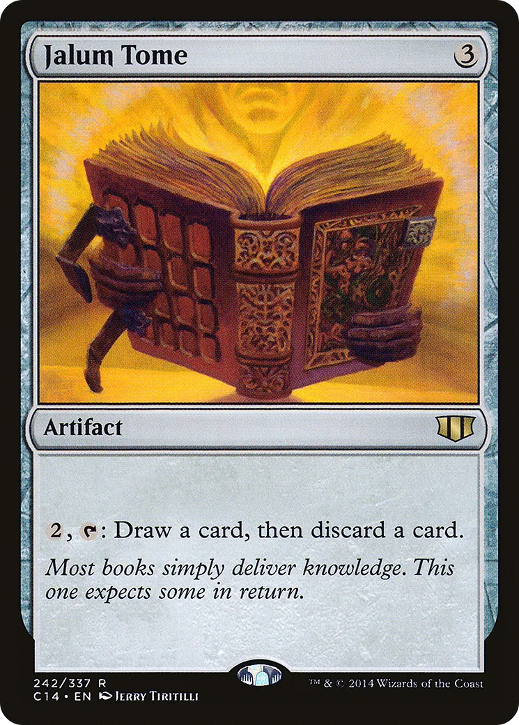 Jalum Tome — Commander 2014 — Magic: The Gathering