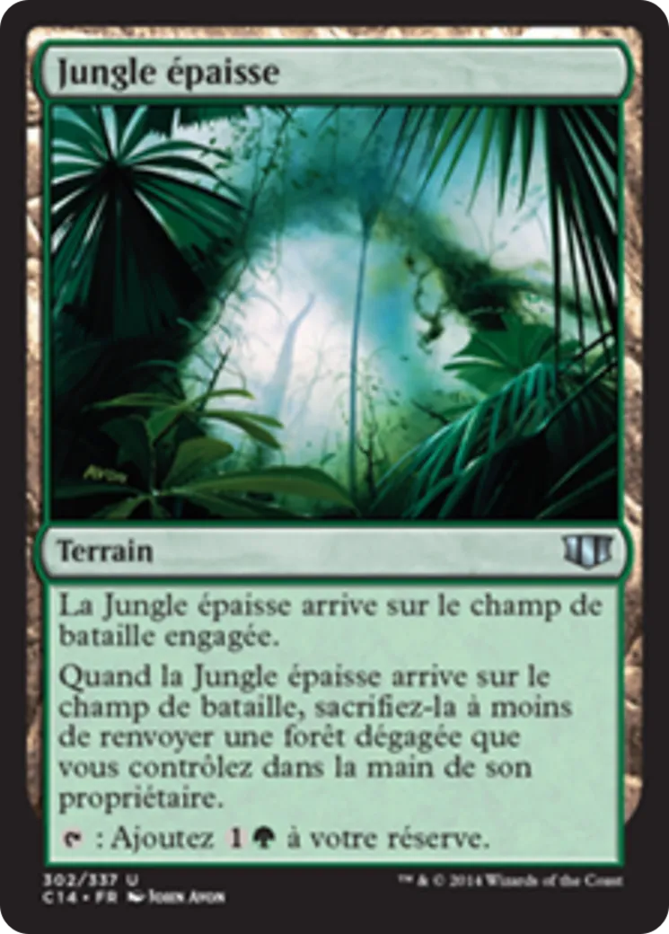 Jungle épaisse — Commander 2014 — Magic: The Gathering