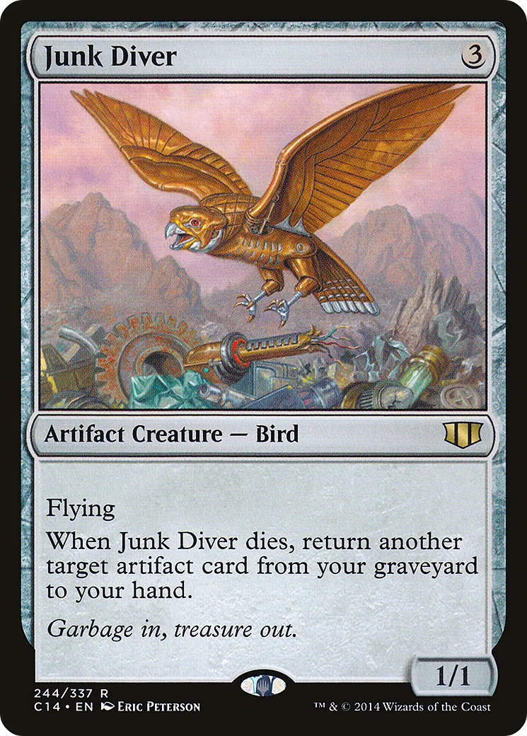Junk Diver — Commander 2014 — Magic: The Gathering