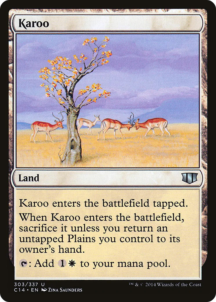Karoo from Commander 2014 - Magic: The Gathering