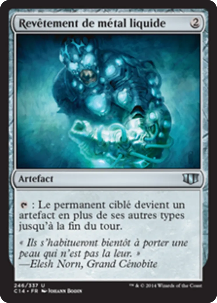 Revêtement de métal liquide — Commander 2014 — Magic: The Gathering
