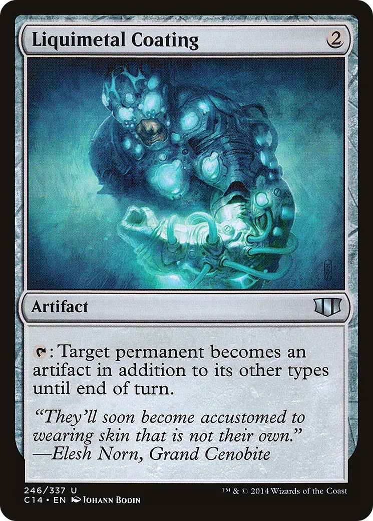 Liquimetal Coating — Commander 2014 — Magic: The Gathering