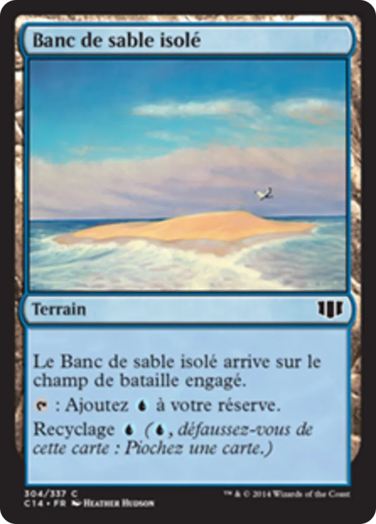 Banc de sable isolé — Commander 2014 — Magic: The Gathering