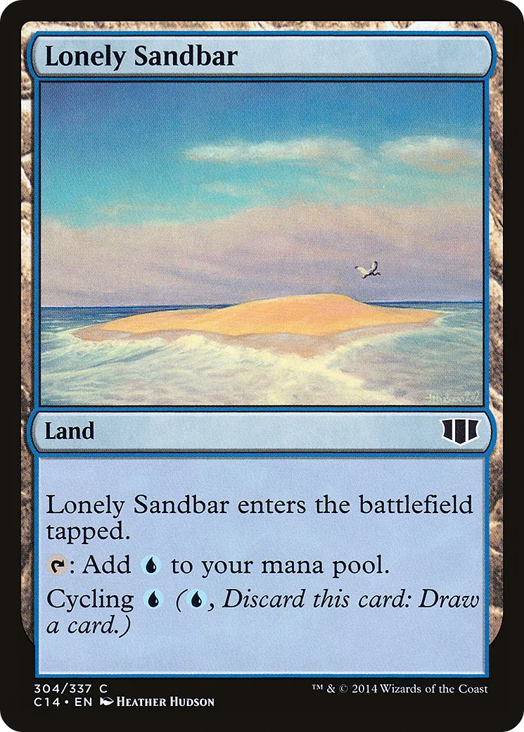 Lonely Sandbar — Commander 2014 — Magic: The Gathering