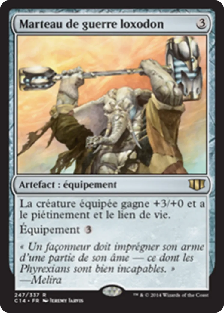 Marteau de guerre loxodon — Commander 2014 — Magic: The Gathering