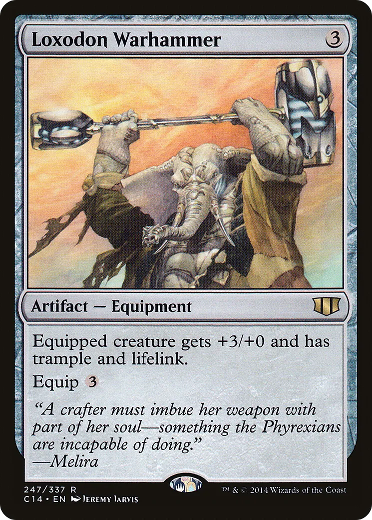 Loxodon Warhammer — Commander 2014 — Magic: The Gathering