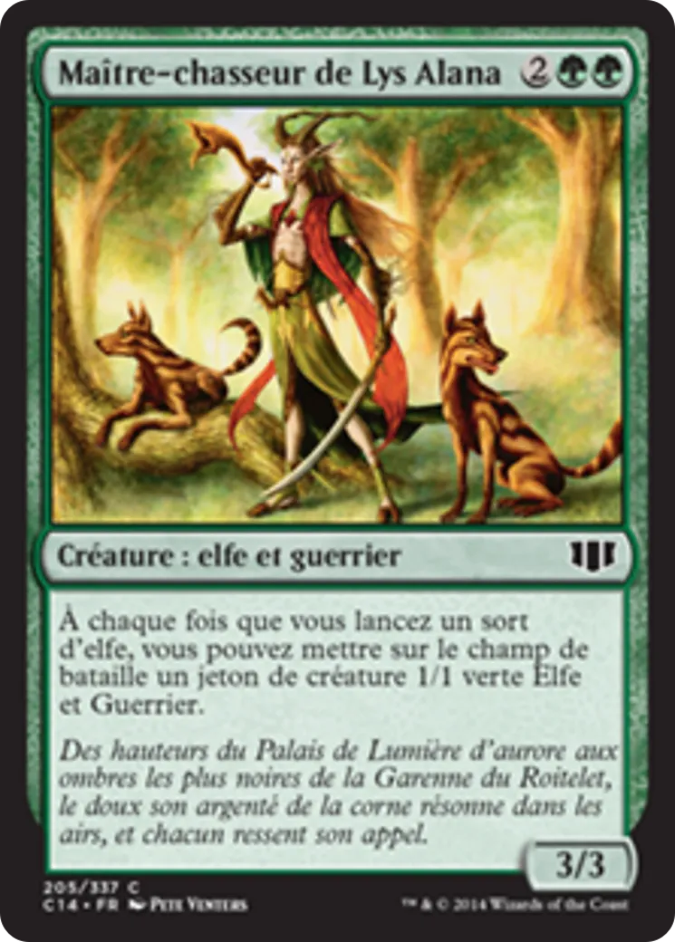 Maître-chasseur de Lys Alana — Commander 2014 — Magic: The Gathering