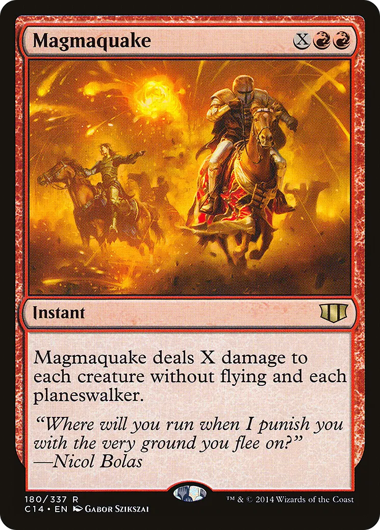 Magmaquake — Commander 2014 — Magic: The Gathering