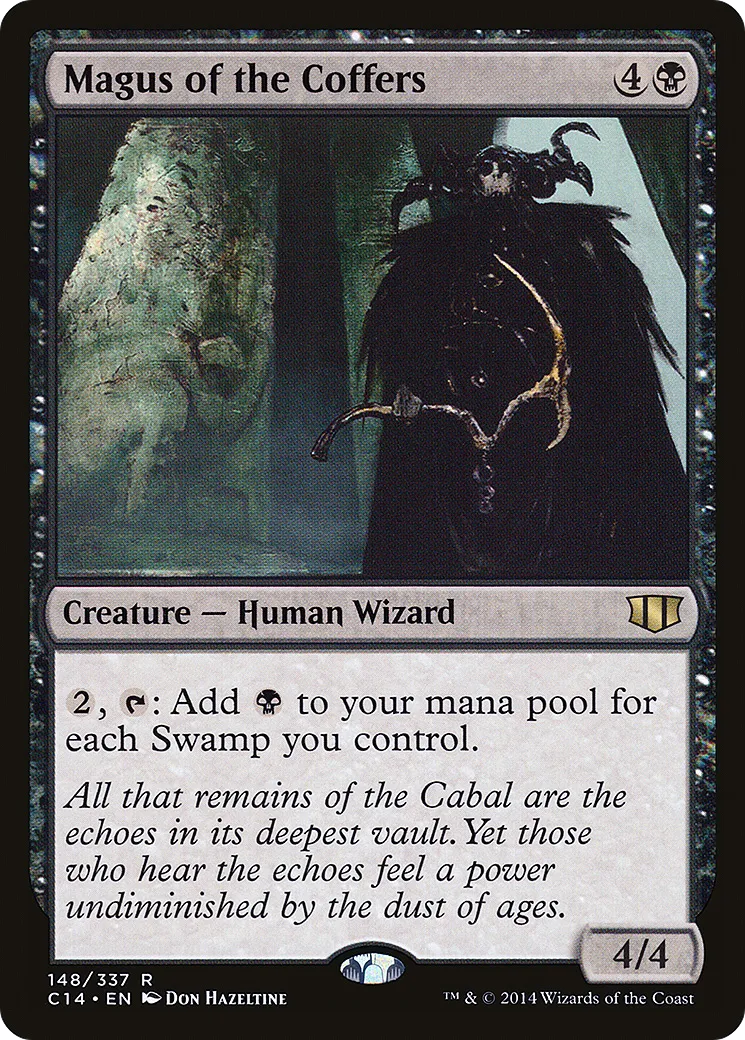 Magus of the Coffers — Commander 2014 — Magic: The Gathering