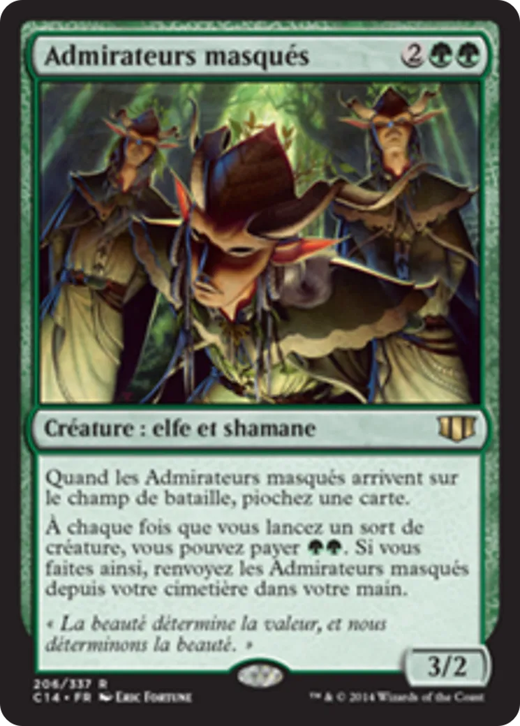 Admirateurs masqués — Commander 2014 — Magic: The Gathering
