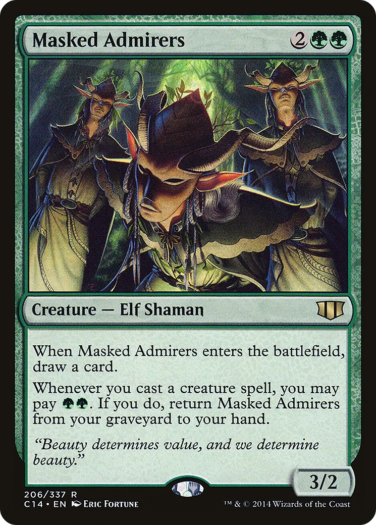 Admirateurs masqués — Commander 2014 — Magic: The Gathering