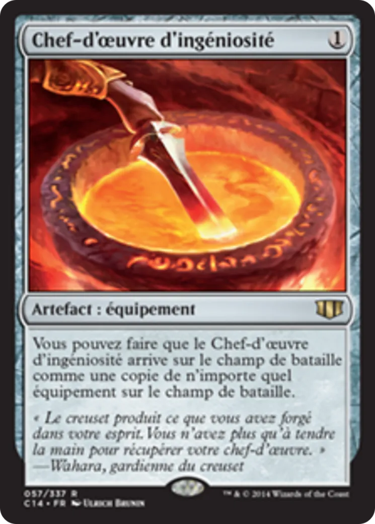 Chef-d'œuvre d'ingéniosité — Commander 2014 — Magic: The Gathering
