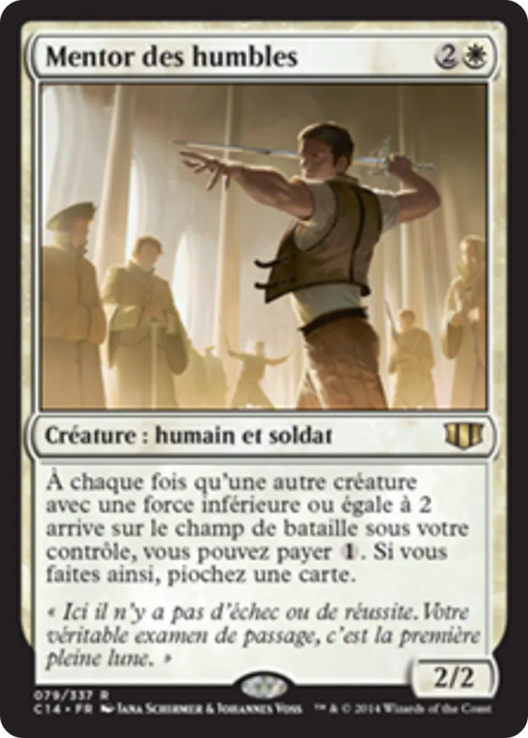 Mentor des humbles — Commander 2014 — Magic: The Gathering