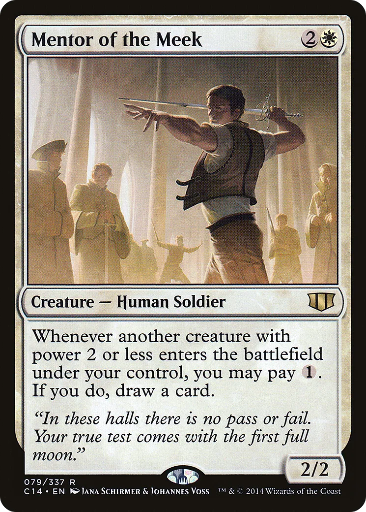 Mentor of the Meek — Commander 2014 — Magic: The Gathering