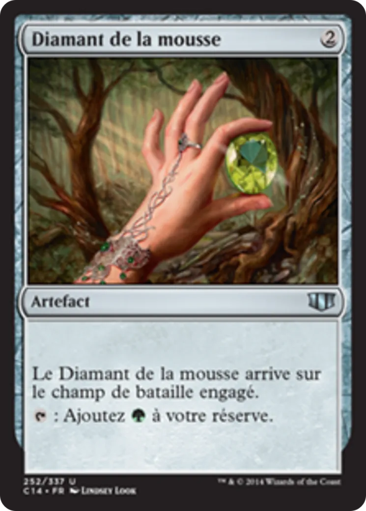 Diamant de la mousse — Commander 2014 — Magic: The Gathering