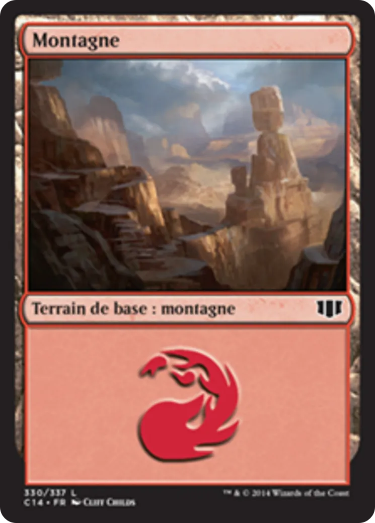 Montagne — Commander 2014 — Magic: The Gathering