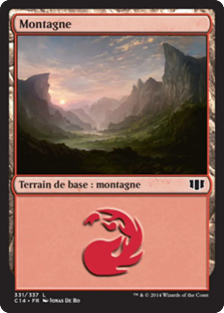 Montagne — Commander 2014 — Magic: The Gathering