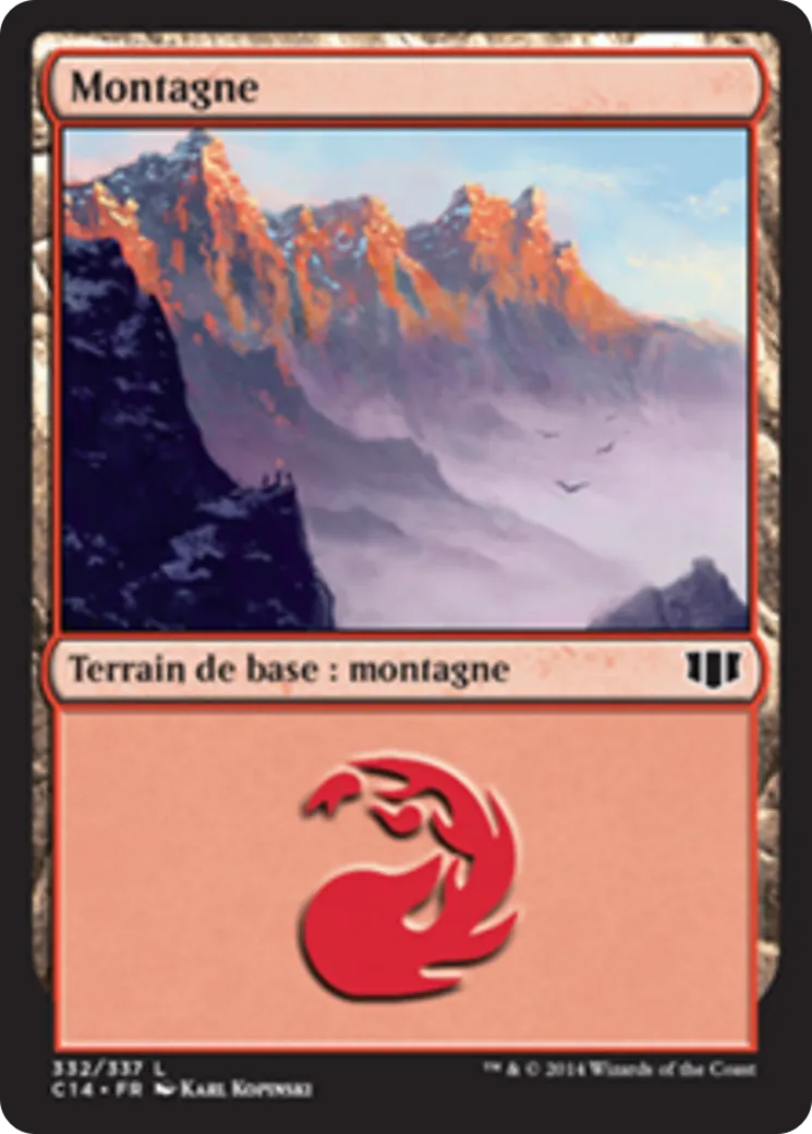 Montagne — Commander 2014 — Magic: The Gathering