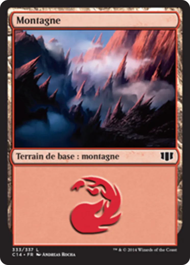 Montagne — Commander 2014 — Magic: The Gathering