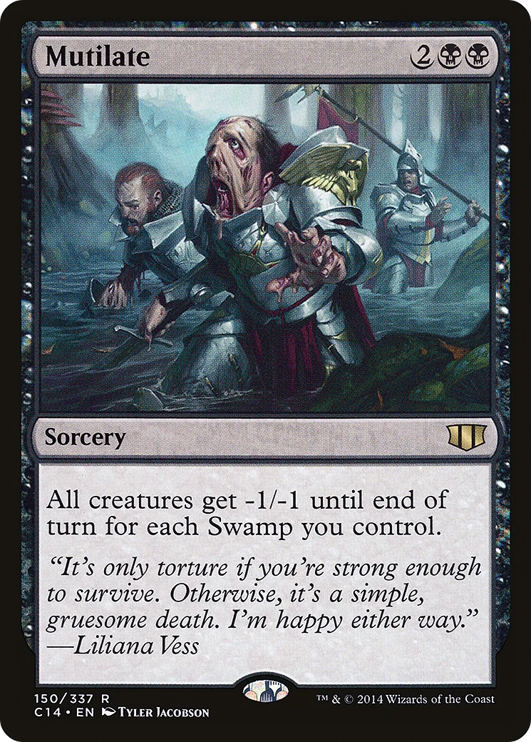 Mutilate — Commander 2014 — Magic: The Gathering