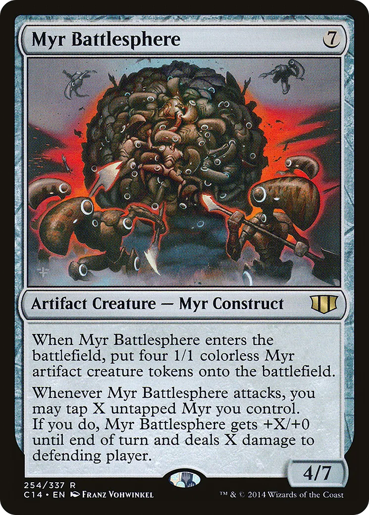 Sphère de bataille myr — Commander 2014 — Magic: The Gathering