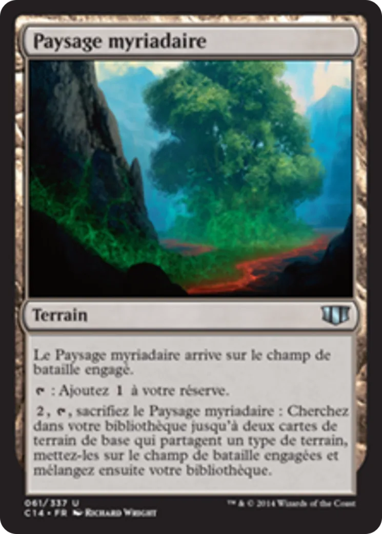 Paysage myriadaire — Commander 2014 — Magic: The Gathering