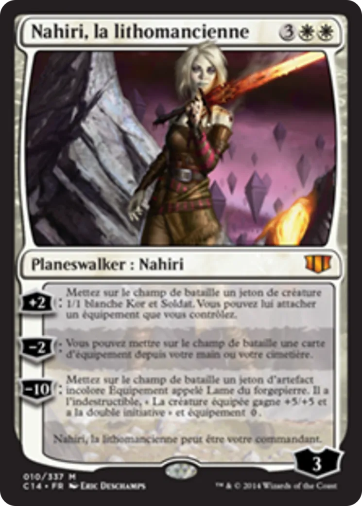 Nahiri, la lithomancienne — Commander 2014 — Magic: The Gathering