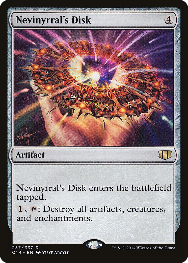 Nevinyrral's Disk — Commander 2014 — Magic: The Gathering
